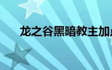 龙之谷黑暗教主加点 龙之谷黑暗教主 