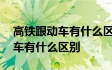 高铁跟动车有什么区别是一样车吗 高铁跟动车有什么区别 