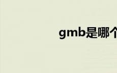 gmb是哪个国家 gmb 