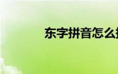 东字拼音怎么拼读 东字拼音 