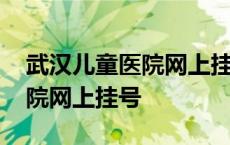 武汉儿童医院网上挂号怎么挂号 武汉儿童医院网上挂号 