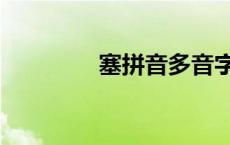 塞拼音多音字组词 塞拼音 