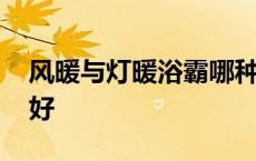 风暖与灯暖浴霸哪种好 风暖和灯暖浴霸哪个好 