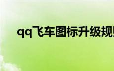 qq飞车图标升级规则 qq飞车图标等级 