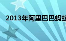 2013年阿里巴巴蚂蚁金服投资保险 投资保险 