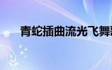 青蛇插曲流光飞舞歌词 流光飞舞歌词 