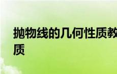 抛物线的几何性质教学反思 抛物线的几何性质 