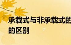 承载式与非承载式的区别 承载式和非承载式的区别 