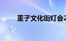 董子文化街灯会2023 董子文化街 