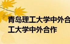 青岛理工大学中外合作办学招生简章 青岛理工大学中外合作 