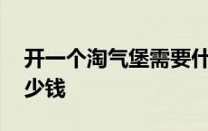 开一个淘气堡需要什么手续 开个淘气堡要多少钱 