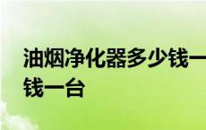 油烟净化器多少钱一台合适 油烟净化器多少钱一台 