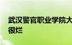 武汉警官职业学院大不大 武汉警官职业学院很烂 