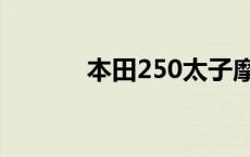 本田250太子摩托车 本田250 