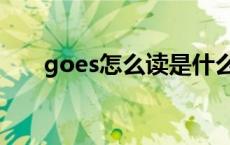 goes怎么读是什么意思 goes怎么读 