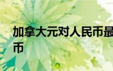 加拿大元对人民币最新走势 加拿大元对人民币 