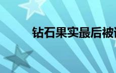 钻石果实最后被谁吃了 钻石果实 