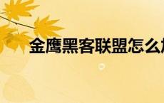 金鹰黑客联盟怎么加入 金鹰黑客联盟 