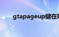 gtapageup键在哪 pageup键在哪 