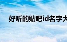 好听的贴吧id名字大全 贴吧id名字大全 