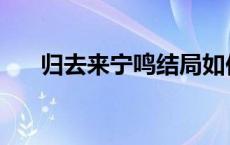 归去来宁鸣结局如何 归去来宁鸣结局 