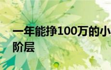 一年能挣100万的小生意 年收入20万算什么阶层 