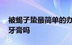 被蝎子蛰最简单的办法牙膏 被蝎子蛰了能用牙膏吗 