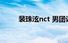 裴珠泫nct 男团评价irene裴珠泫 