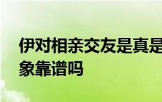 伊对相亲交友是真是假的套路 伊对相亲找对象靠谱吗 