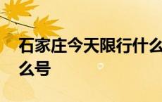 石家庄今天限行什么号啊 石家庄今天限行什么号 