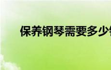 保养钢琴需要多少钱 钢琴需要多少钱 