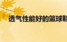 透气性能好的篮球鞋 透气性好的篮球鞋 