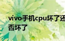 vivo手机cpu坏了还能修吗 怎么判断cpu是否坏了 