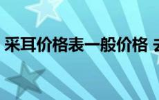 采耳价格表一般价格 去医院清理耳朵多少钱 