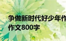 争做新时代好少年作文800字 新时代好少年作文800字 