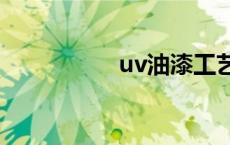 uv油漆工艺 油漆工艺 