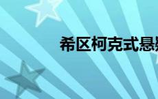 希区柯克式悬疑 希区柯克式 