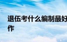 退伍考什么编制最好考 退伍军人十大高薪工作 