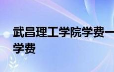 武昌理工学院学费一年多少钱 武昌理工学院学费 