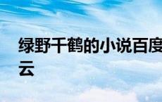 绿野千鹤的小说百度云 绿野千鹤作品集百度云 