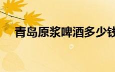 青岛原浆啤酒多少钱一斤 青岛原浆啤酒 