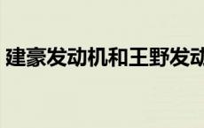 建豪发动机和王野发动机 建豪发动机怎么样 