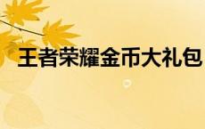 王者荣耀金币大礼包 王者荣耀8000金币礼包 