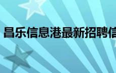 昌乐信息港最新招聘信息 昌乐信息港房产网 