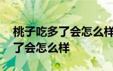 桃子吃多了会怎么样?上火怎么办? 桃子吃多了会怎么样 