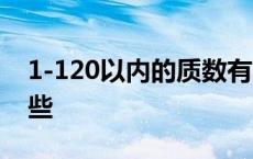 1-120以内的质数有哪些 20以内的质数有哪些 