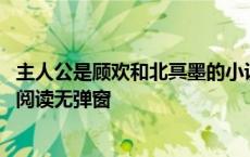 主人公是顾欢和北冥墨的小说叫什么书名 顾欢和北冥墨全文阅读无弹窗 