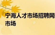 宁海人才市场招聘网最新招聘2022 宁海人才市场 