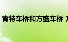 青特车桥和方盛车桥 方盛与青特车桥哪个好 