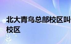 北大青鸟总部校区叫什么名字? 北大青鸟总部校区 